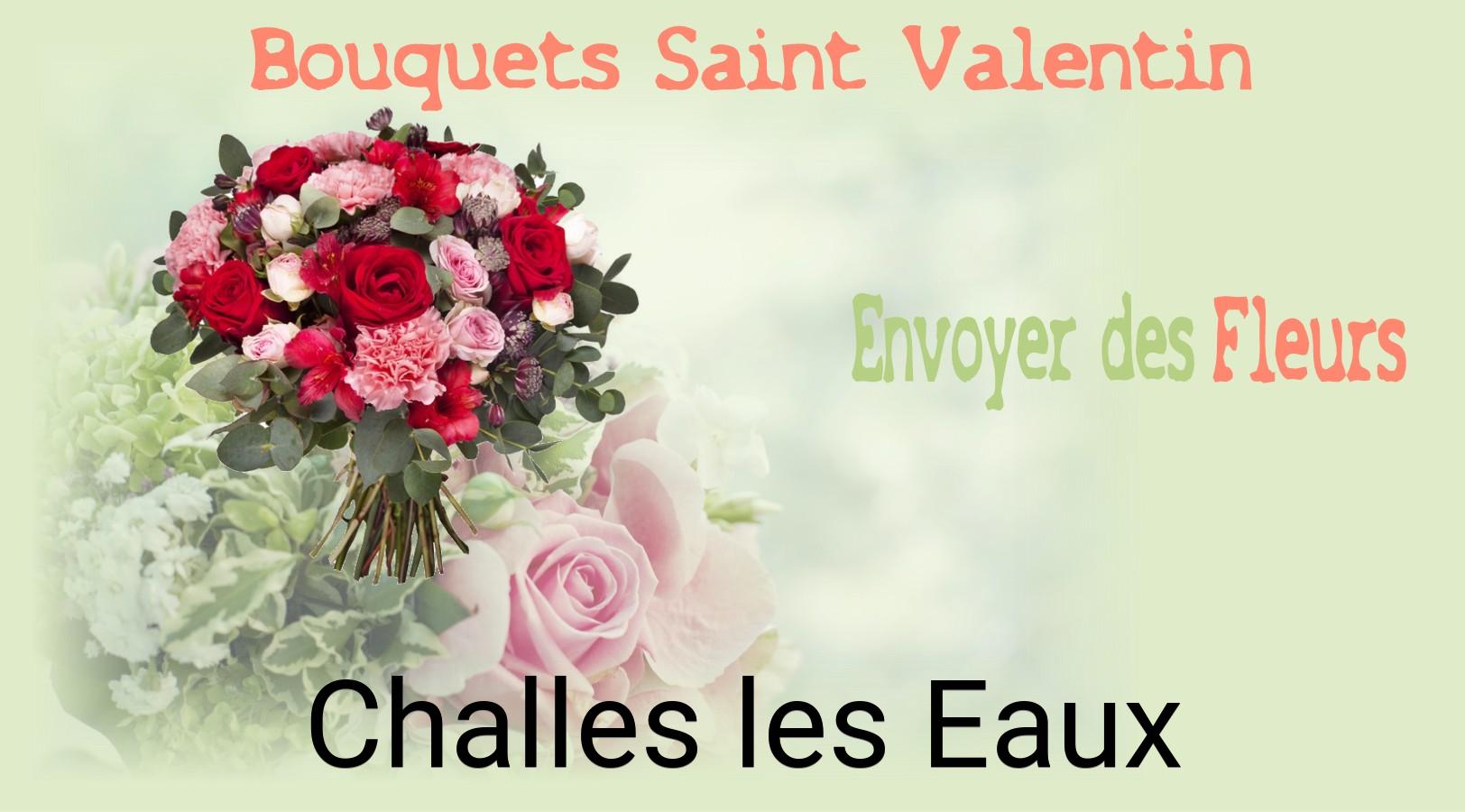 Roses de Saint-Valentin livrées à Challes-les-Eaux